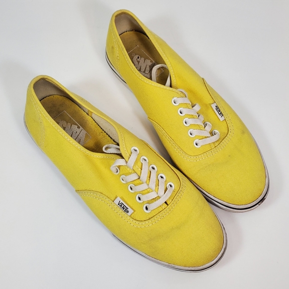vans yellow sneakers
